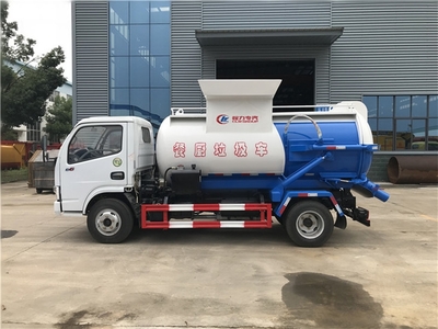 东风天锦9方餐厨垃圾车 生产工厂与车辆物流全解析