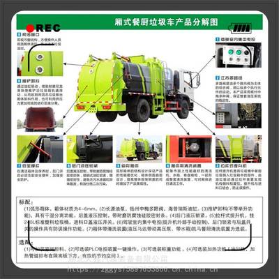 福田欧马可餐厨垃圾车价格与参数详解 北京市场行情与泰安2-3方车型分析