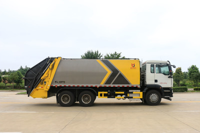 大型压缩垃圾车 20方重汽汕德卡后双桥垃圾车 绥化垃圾运输车 贵在省心